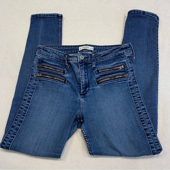 Abercrombie & Fitch Denim - A&F High Waisted Skinny Jeans